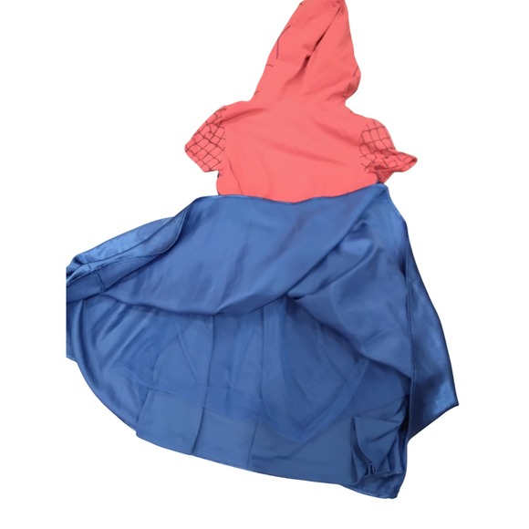 Kids Spider‎ Man Hooded Dress Costume Spidey Cosplay Toddler Girls Size 10 12 - Picture 5 of 5